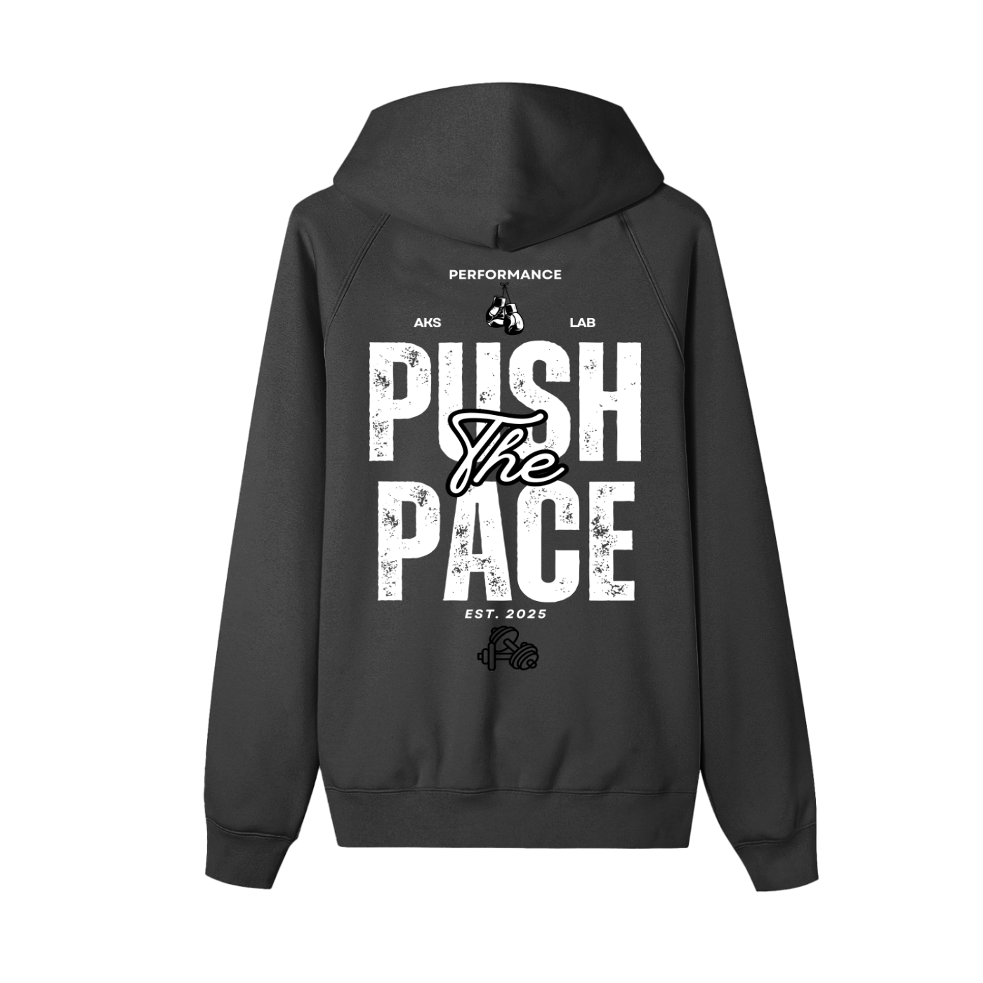 AKs Push the Pace Zip-up Fleece Hoodie